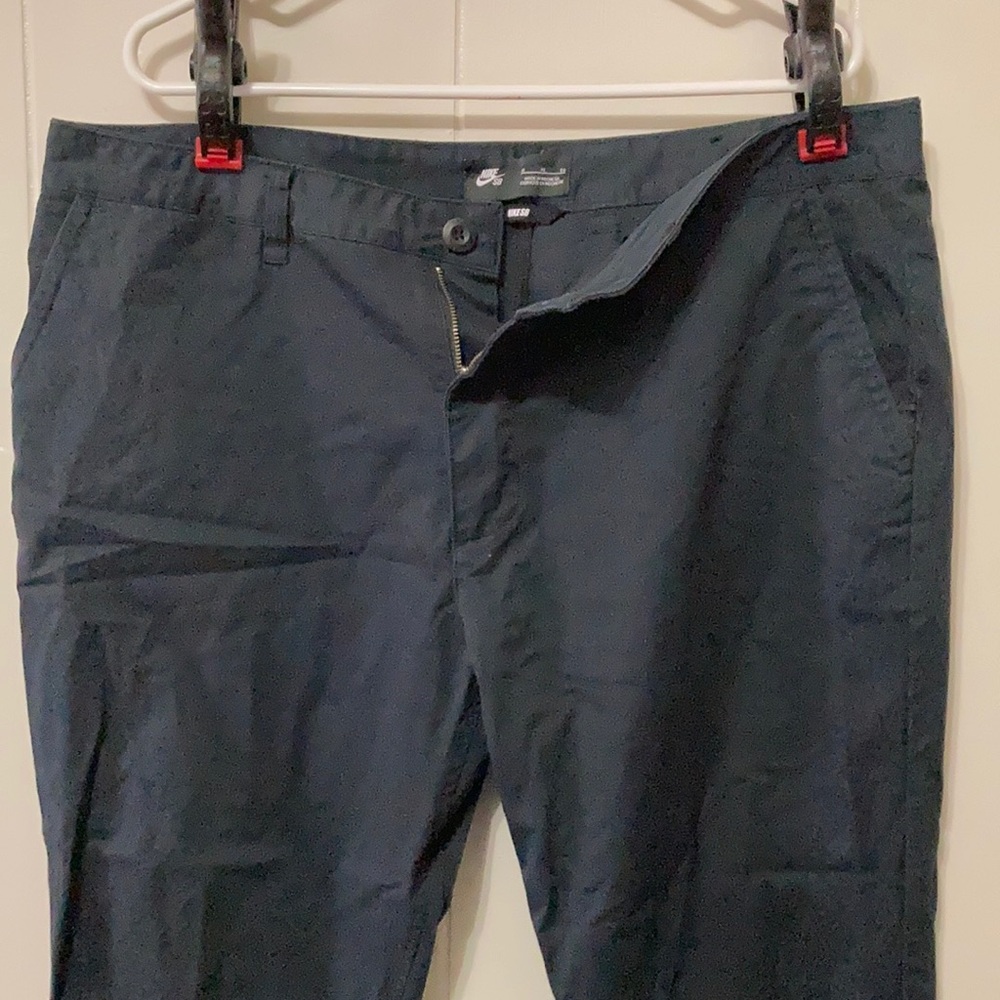Nike SB Navy Blue Straight Fit Chino Pants Size 38